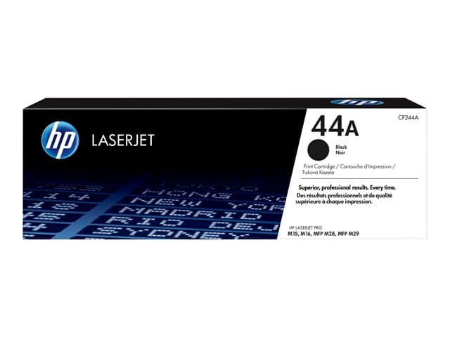 HP - 44A - black - original - LaserJet - toner cartridge (CF244A)