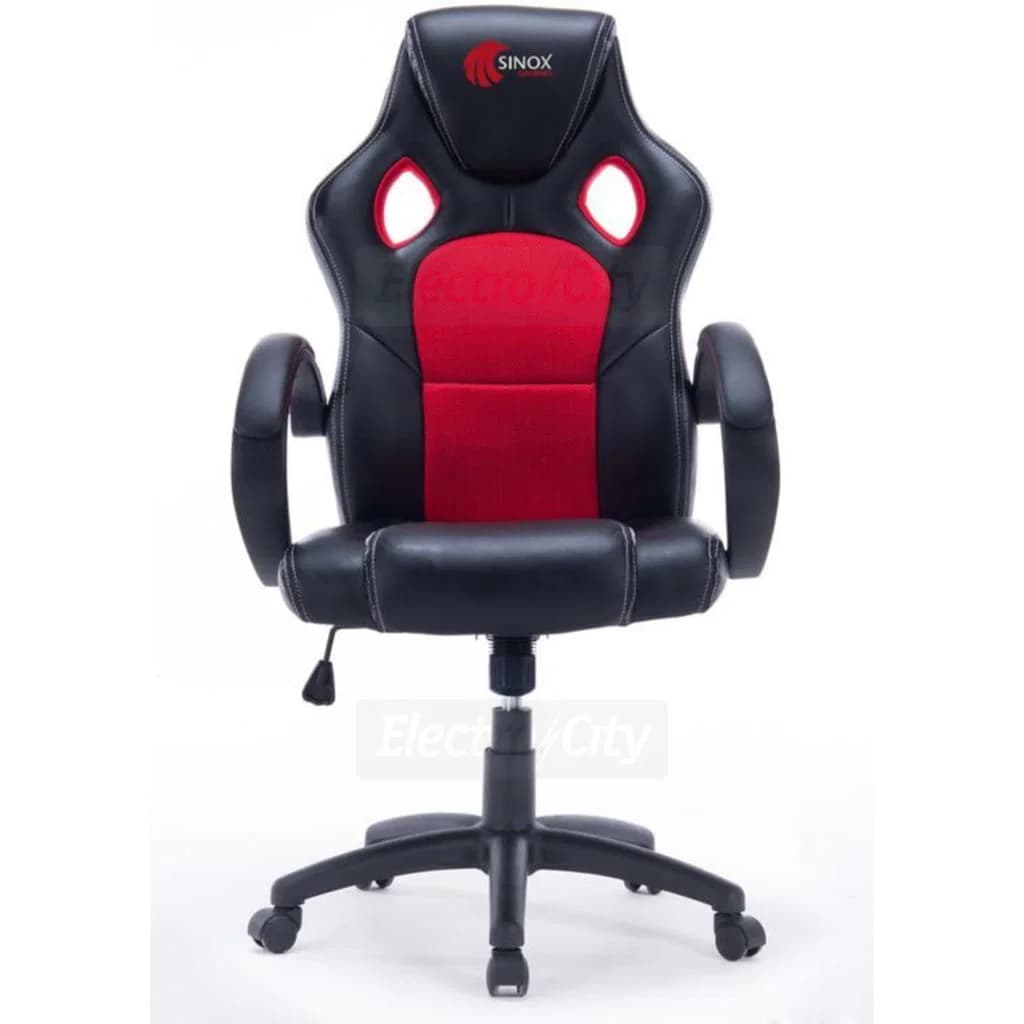 Sinox Gaming Chair | Red &amp; Black