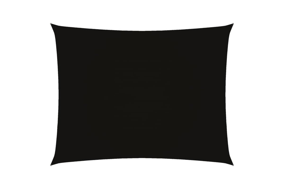 Vidaxl 135761 Sunshade Sail Oxford Fabric Rectangular 3x4.5 M Black