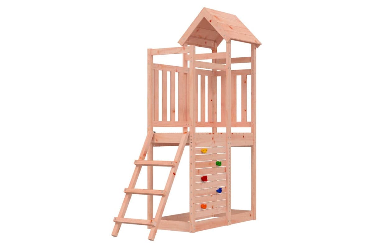 Vidaxl Outdoor Playset 52.5x110.5x214 Cm Solid Wood Douglas