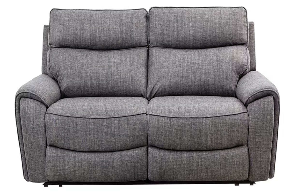 Mila 2 Seater Sofa | Power Recliner | Grey