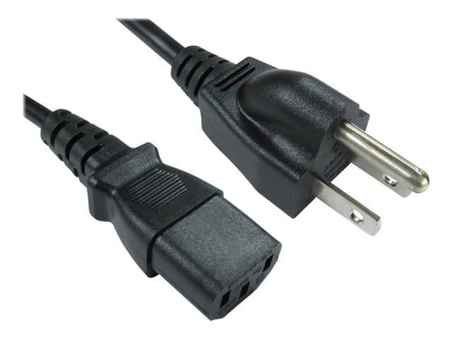 CABLES DIRECT - Cables Direct - power cable - NEMA 5-15 to IEC 60320 C13 10A - 2 m