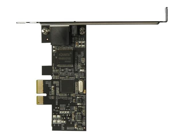 STARTECH.COM - Startech 1 Port PCIe Network Card - 2.5Gbps 2.5GBASE-T PCIe Network Card x4 PCIe - PCI Express LAN Card - RTL8125 (ST2GPEX) - network adapter - PCIe x4 - 10M/100M/1G/2.5 Gigabit Ethernet x 1