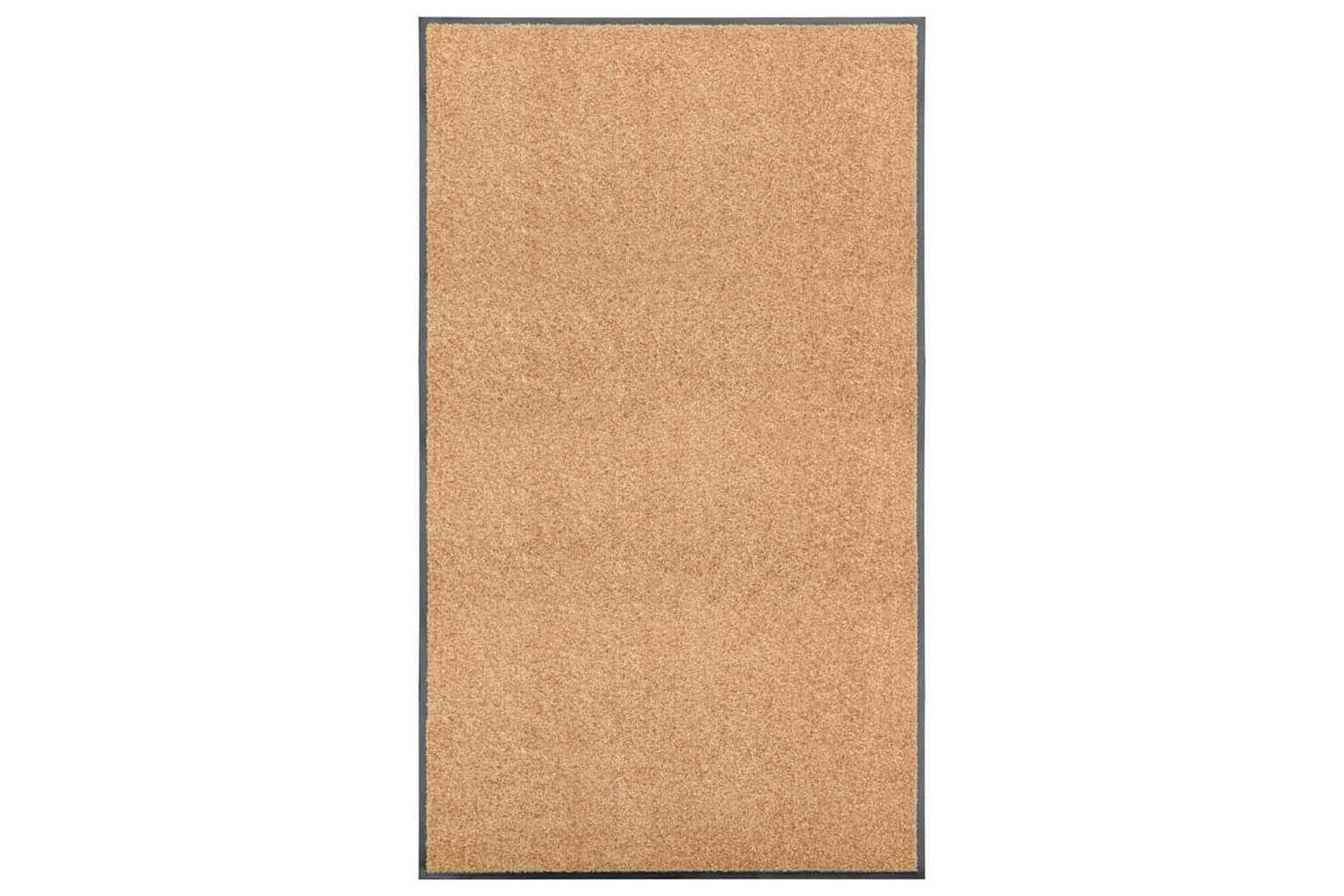 vidaXL 323467 Doormat Washable Cream 90x150cm