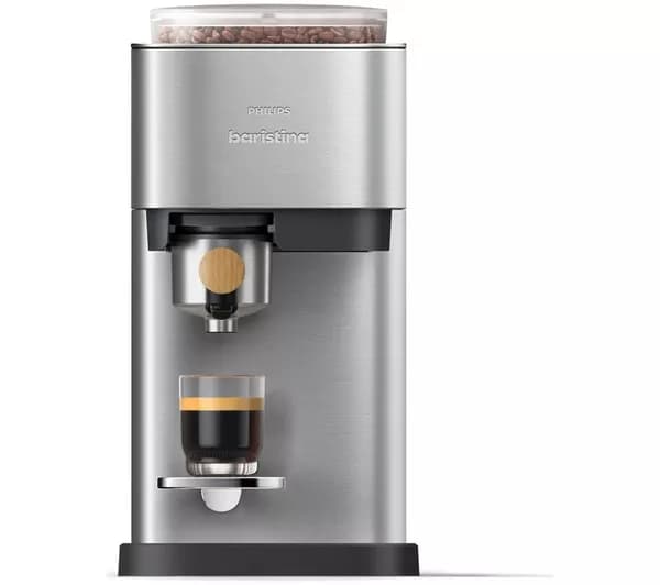 PHILIPS Baristina Plus BAR500/00 Bean to Cup Coffee Machine - Silver
