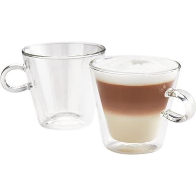 Judge Duo JDG70, 2 Piece Latte Glass Set, 325ml