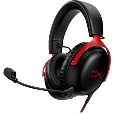 HyperX Cloud III BLK/RED Gaming Headset | 259-727A9AA