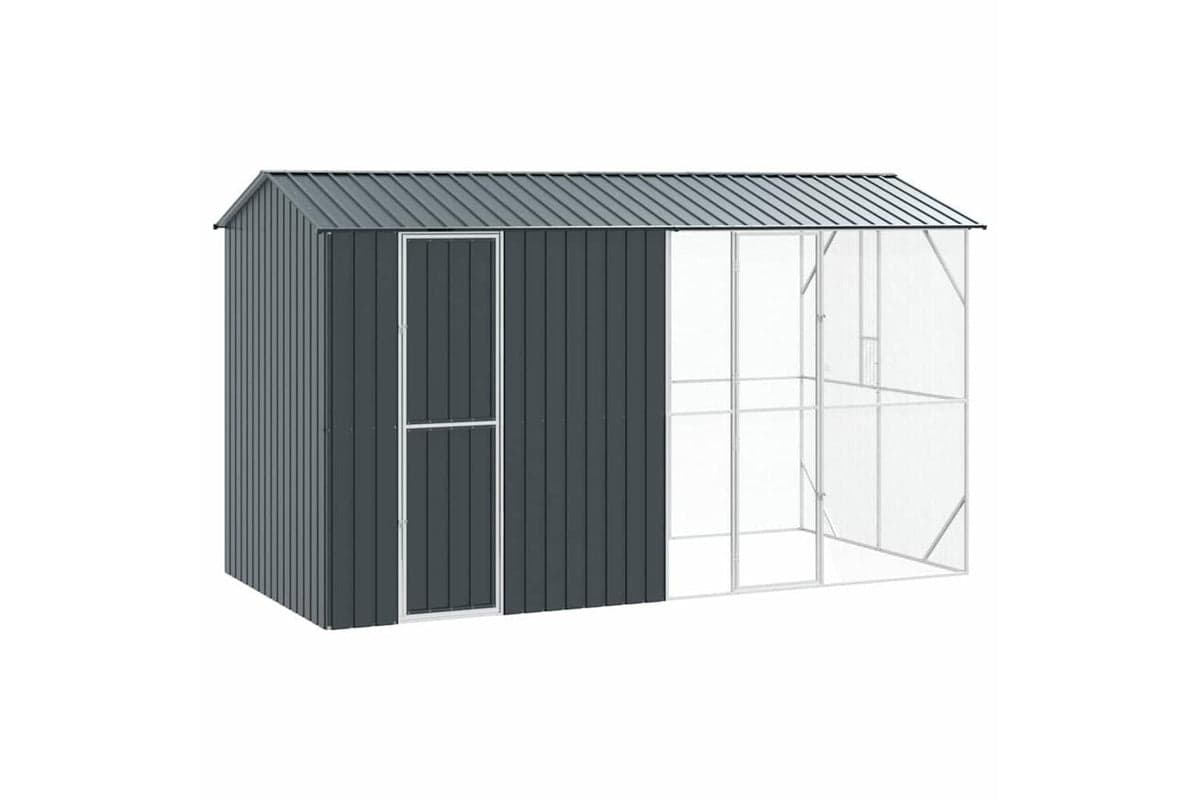 Bird Cage Anthracite 430 X 208 X 247 Cm Galvanised Steel