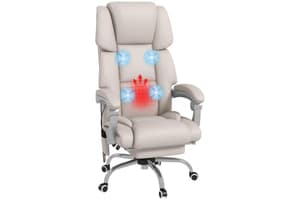 Vinsetto Leather Massage Office Chair