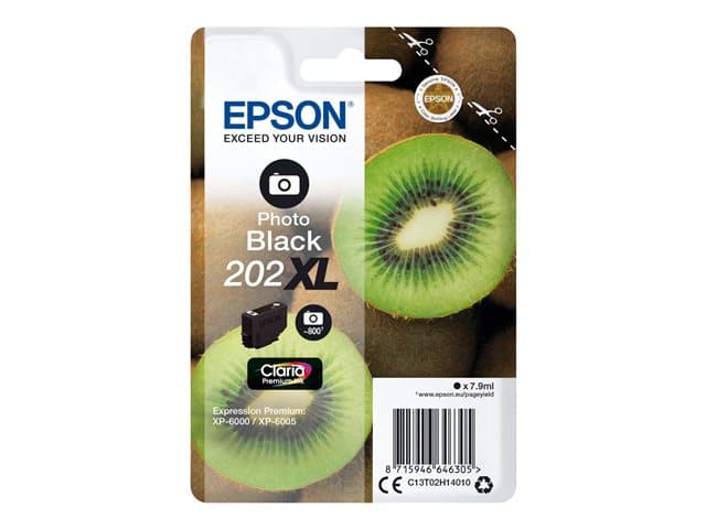 EPSON - 202XL - high capacity - photo black - original - ink cartridge