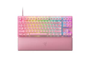Razer Huntsman V2 Tenkeyless - Linear Optical Switch Gaming Keyboard | US | Quartz