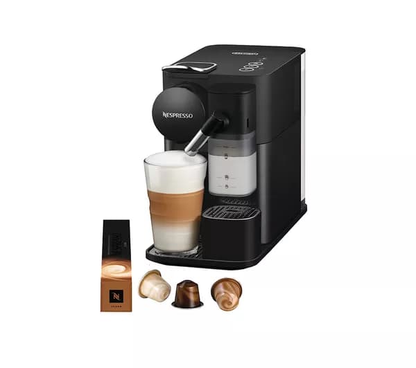 NESPRESSO by De'Longhi Lattissima One Pod EN510.BK Coffee Machine - Black
