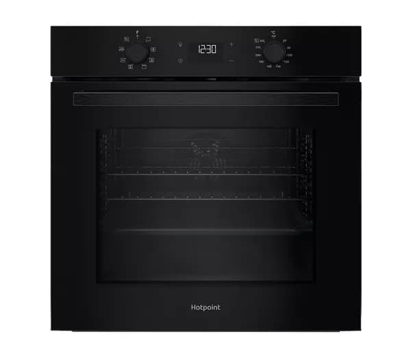 HOTPOINT Class 2 Multiflow HO 455H B UK Plug-in Electric Steam Oven - Black