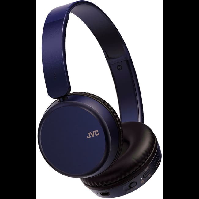 JVC Deep Bass On-Ear  Wireless Headphones - Navy | HAS36WA