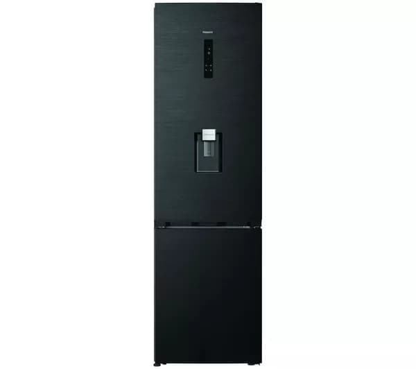 HOTPOINT VitalCare HPK 26413W XR6UKEC 70/30 Fridge Freezer - Black Steel