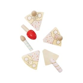 Sliceable Birthday Cake & Candles Set