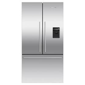 90cm French Door Fridge Freezer Ice and Water Stainless Steel