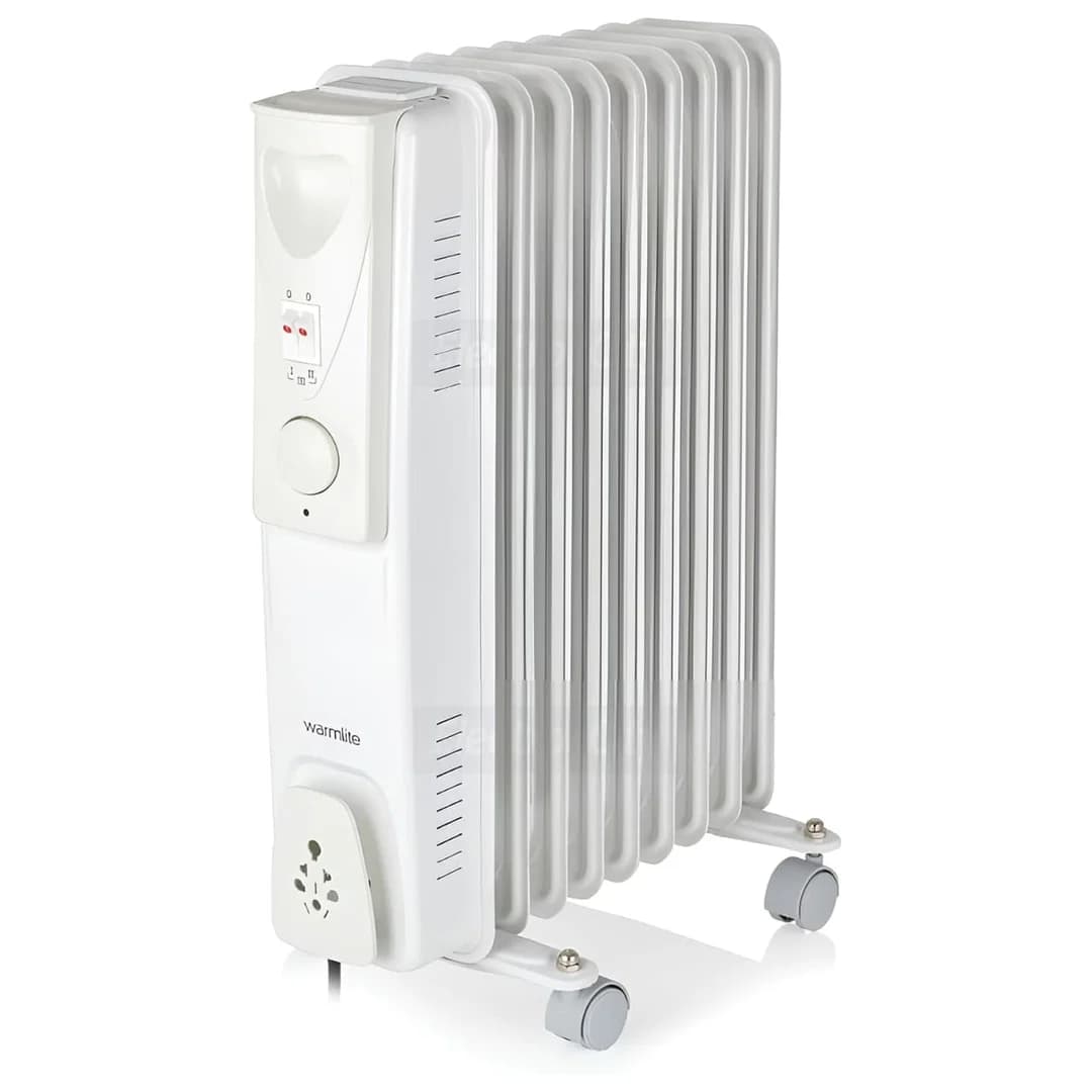 Warmlite 2000W Oil Filled Radiator | White