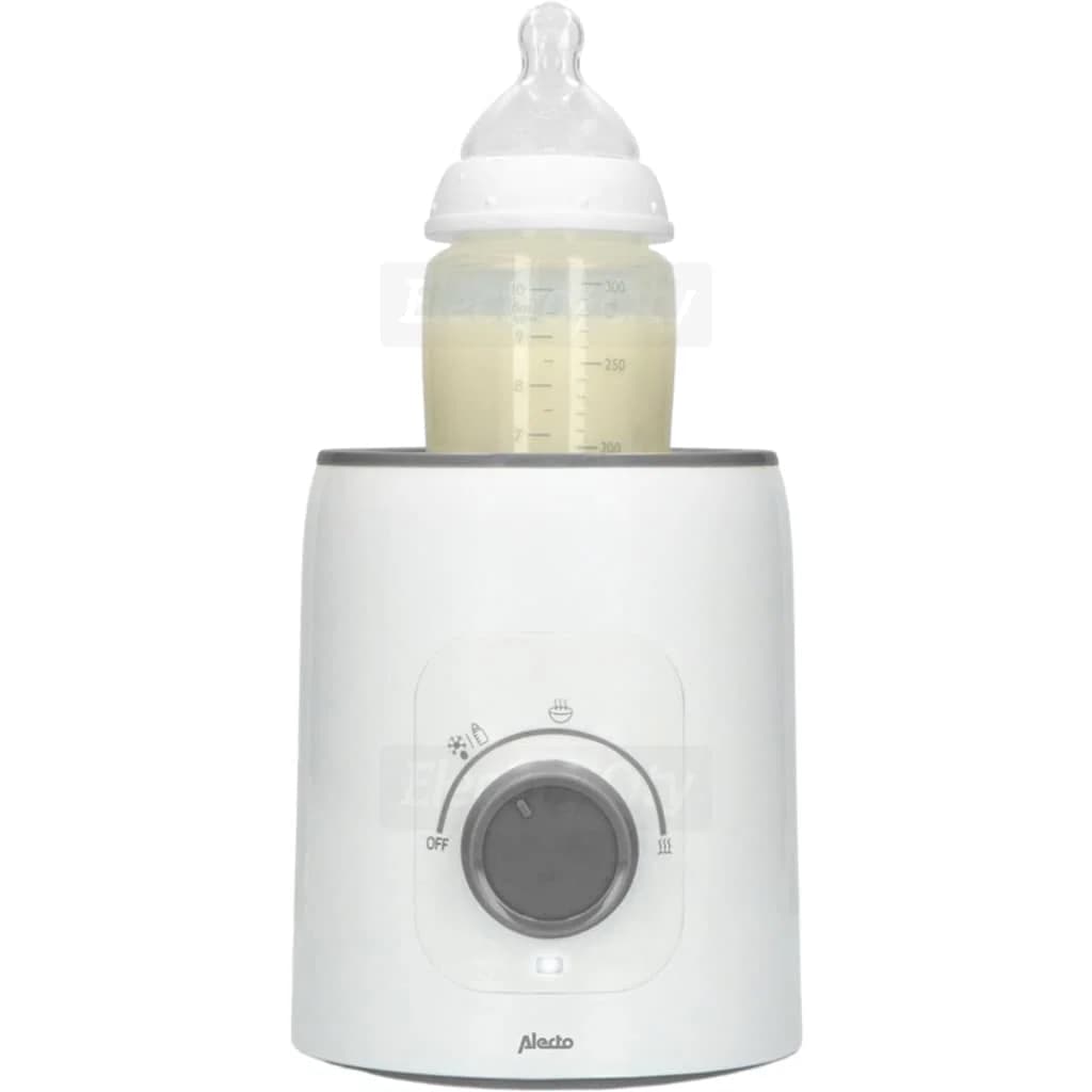 Alecto Baby BW600 Bottle and Jar Warmer with 3 Heat Settings | White