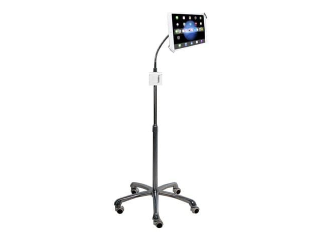CTA - Heavy-Duty Security Gooseneck Floor Stand cart - for tablet