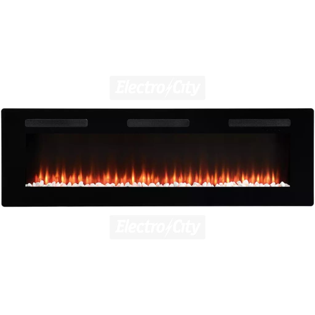 Dimplex Sierra 60 Inch Electric Fireplace with Optiflame | Black