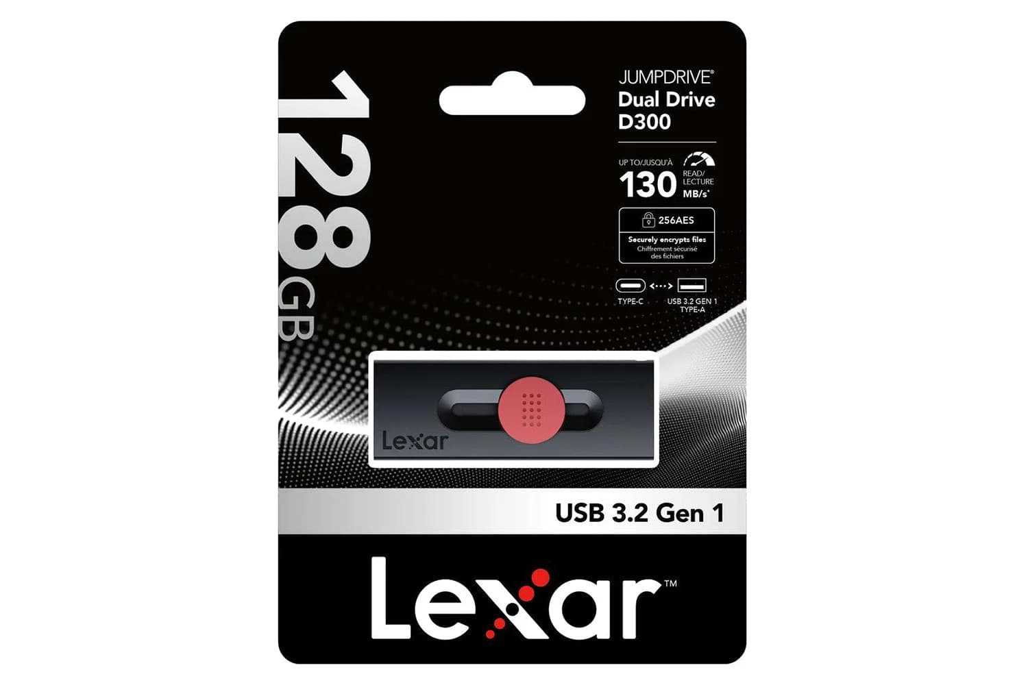 Lexar Dual Type-C And Type-A 3.2 USB Flash Drive | 128GB