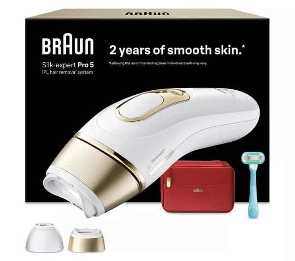 BRAUN Silk-expert Pro 5 PL5221 IPL Hair Removal System - White