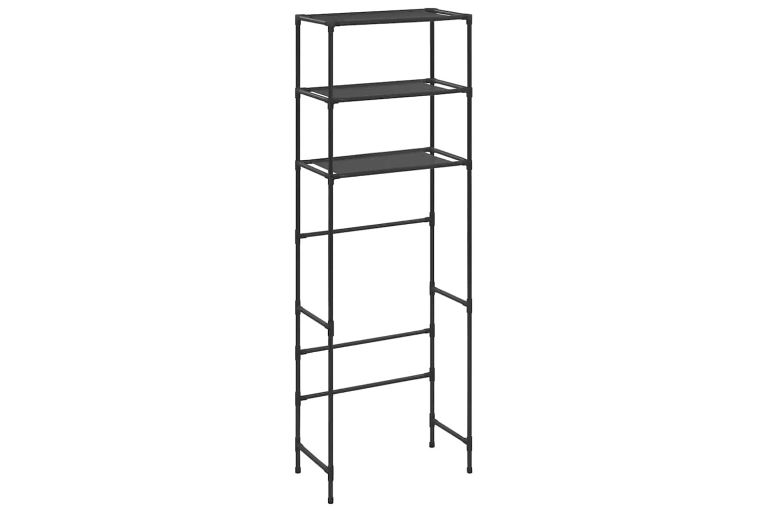 vidaXL 3-tier Storage Rack Over Toilet