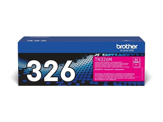 BROTHER - TN326M - magenta - original - toner cartridge