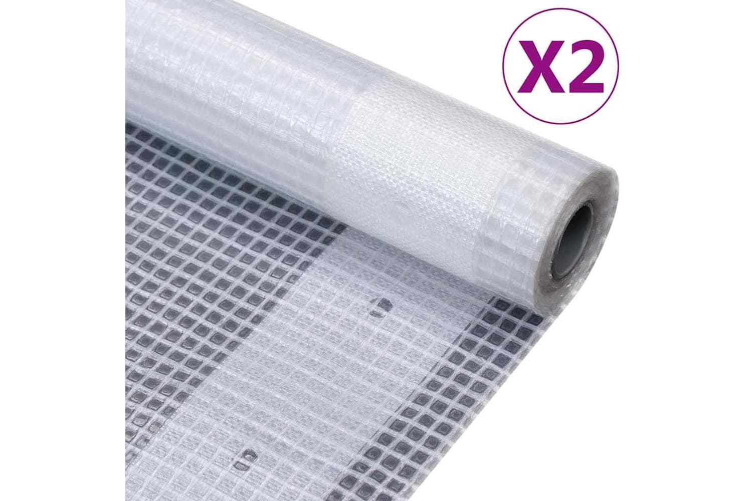 Vidaxl 3082816 Leno Tarpaulins 2 Pcs 2x15 M White