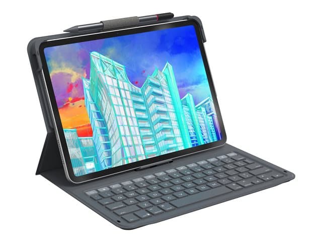 ZAGG - Messenger Folio 2 - keyboard and folio case (case) - QWERTY - UK Input Device