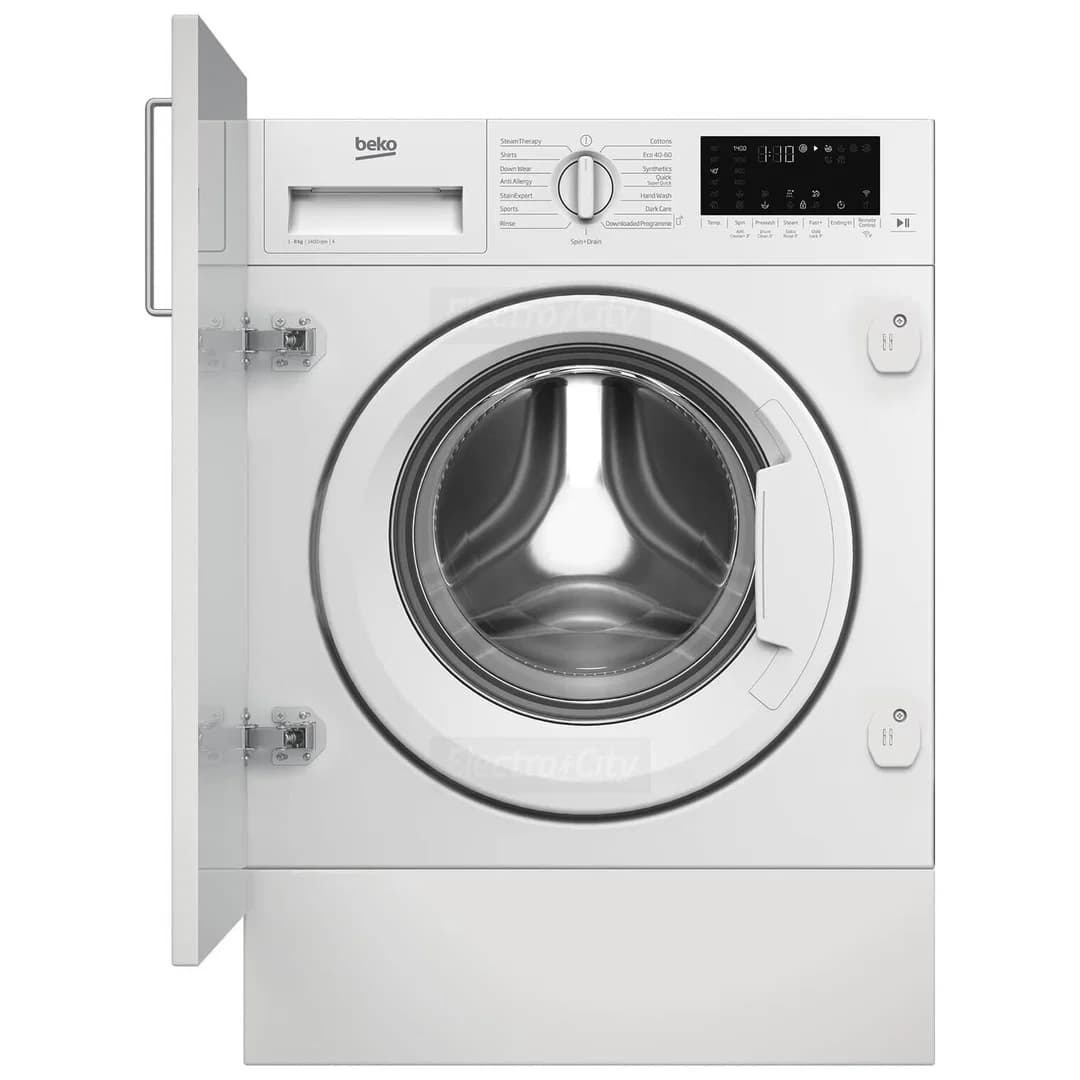 Beko Built-In 8kg 1400 Spin Washing Machine | White