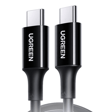 UGREEN Type C 2.0 Male To Type C 2.0 Male 5A Data Cable - Black
