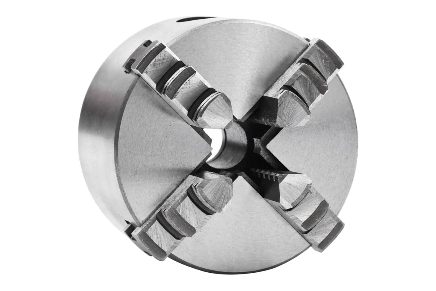 vidaXL 146708 4 Jaw Self-centering Lathe Chuck 80mm Steel