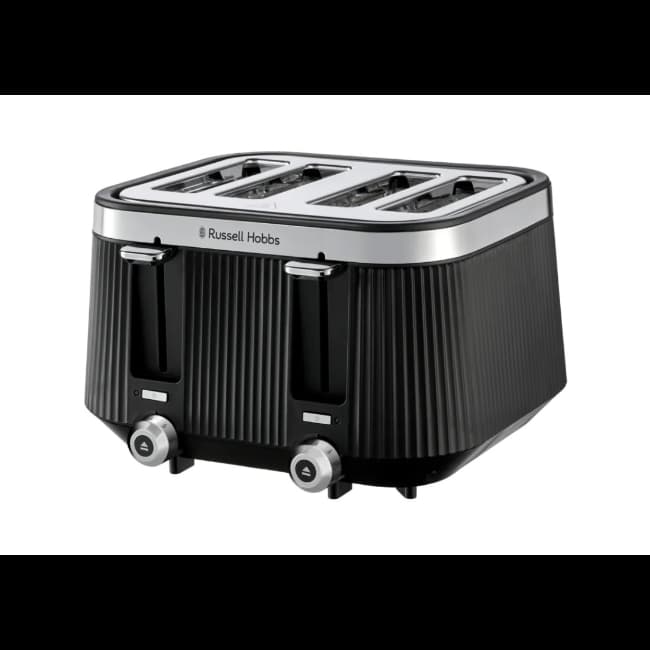 Russell Hobbs Bronte 4 Slice Toaster | Black | 26770