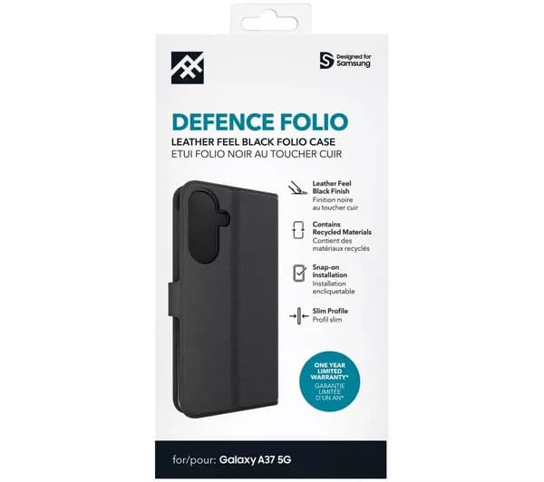 ZAGG Folio Samsung Galaxy A37 Case - Clear
