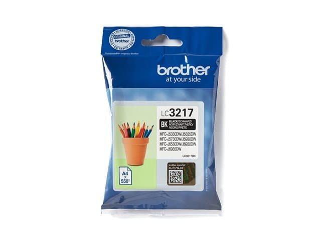 BROTHER - LC3217BK - black - original - ink cartridge