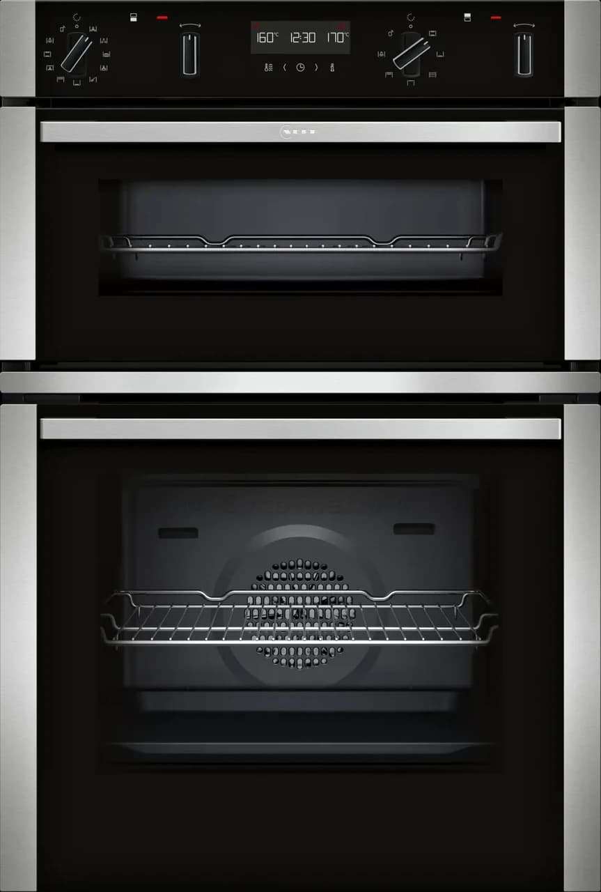 Neff U2ACH7AN7B Double oven – Silver