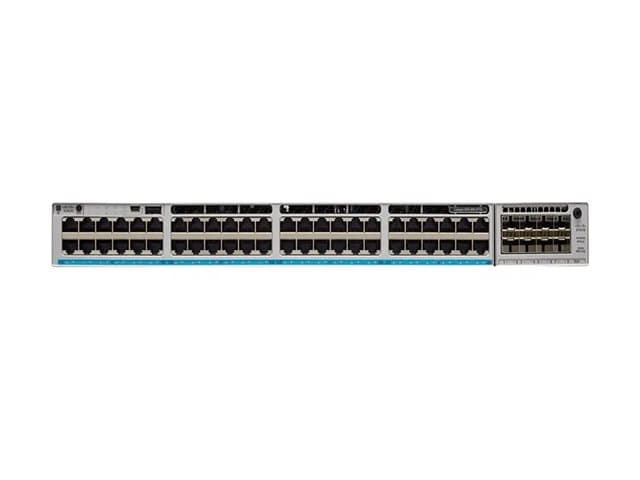 CISCO - Catalyst 9300 - Network Essentials - switch - L3 - Managed - 36 x 2.5GBase-T (UPOE) + 12 x 100/1000/2.5G/5G/10G (UPOE) - rack-mountable - UPOE (490 W)