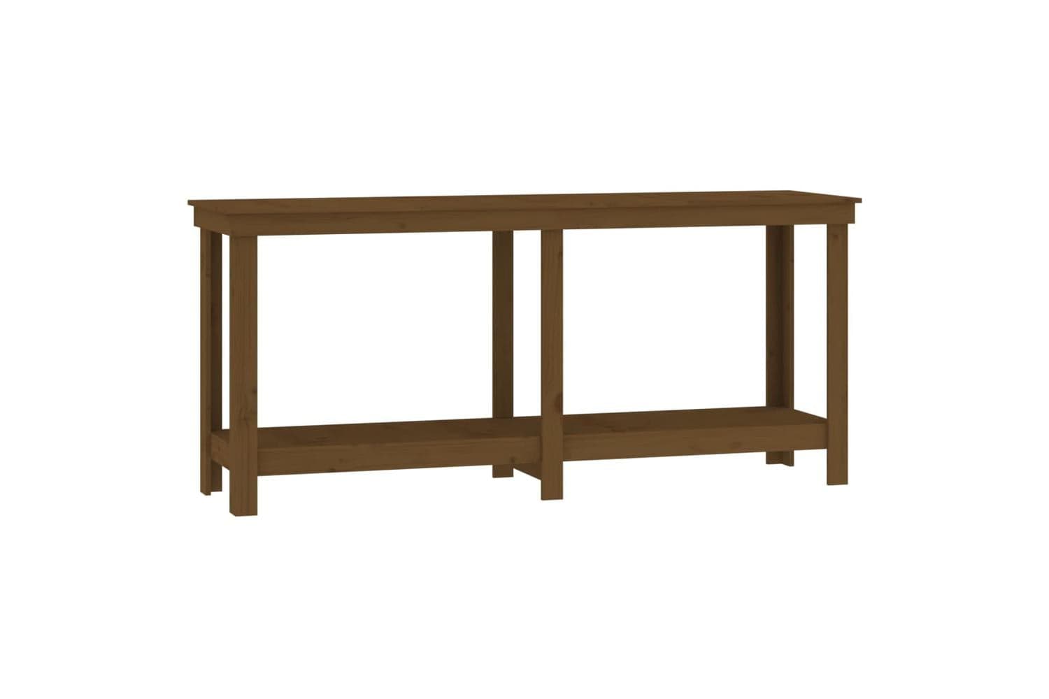 vidaXL 822514 Work Bench Honey Brown 180x50x80cm Solid Wood Pine