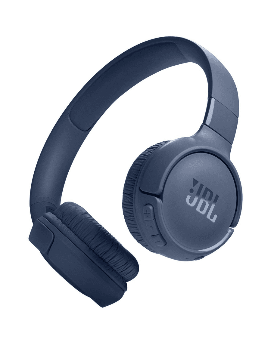 JBL JBLT520BTBLUEU, Wireless On-Ear Headphones, Blue