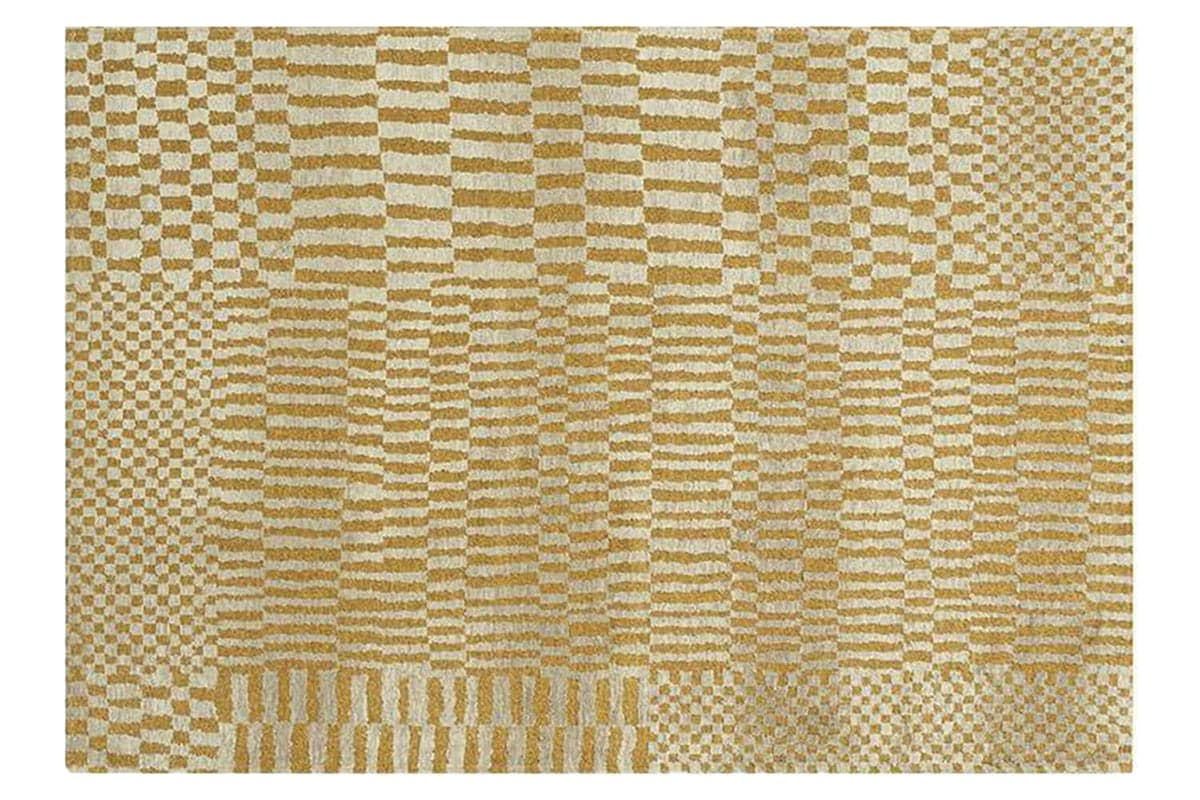 Louis De Poortere | Berber Erg Indoor Eco Rug | Yellow | 140 x 200 cm