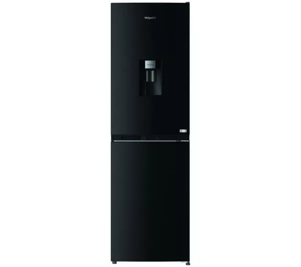 HOTPOINT Total No Frost VitalCare HPKF 3241W XR4UK 50/50 Fridge Freezer - Black Steel