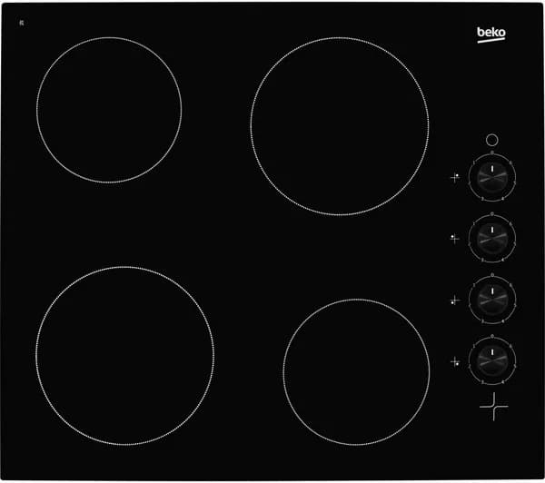 BEKO HIC64102 58 cm Electric Ceramic Hob - Black