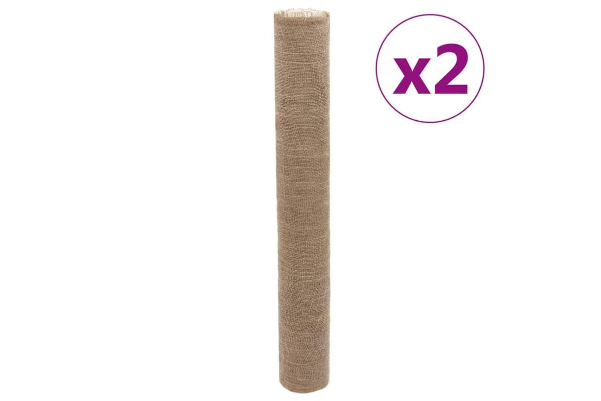 Jute Rolls 2 Pcs 1x50 M 100 Jute 200 Gsm