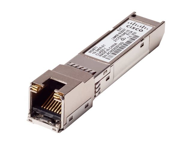 CISCO - Gigabit Ethernet 1000 Base-T Mini-GBIC SFP Transceiver