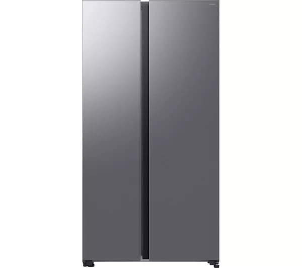 SAMSUNG Bespoke AI Series 7 SpaceMax RS70F68QBTEU American-Style Fridge Freezer - Silver