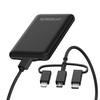 OtterBox Power Bank Bundle With USB-A, USB-C, Lightning Charger | 78-80638