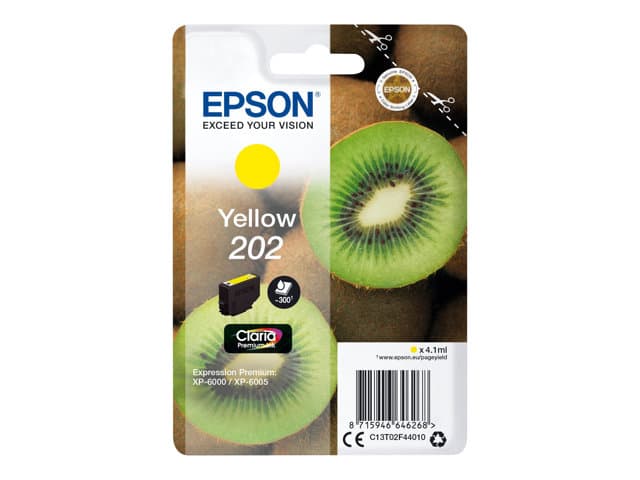 EPSON - 202 - yellow - original - ink cartridge