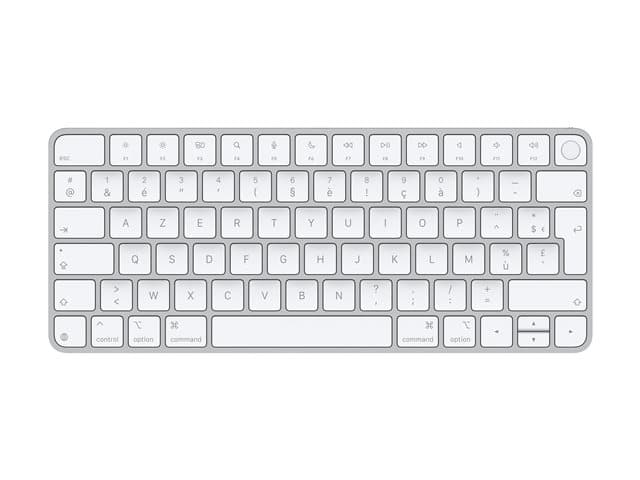 APPLE - Magic Keyboard with Touch ID - keyboard - USB-C - AZERTY - French Input Device